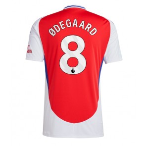 Arsenal Martin Odegaard #8 Domaci Dres 2024-25 Kratak Rukavima